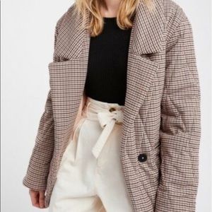 Free People menswear pillow jacket
